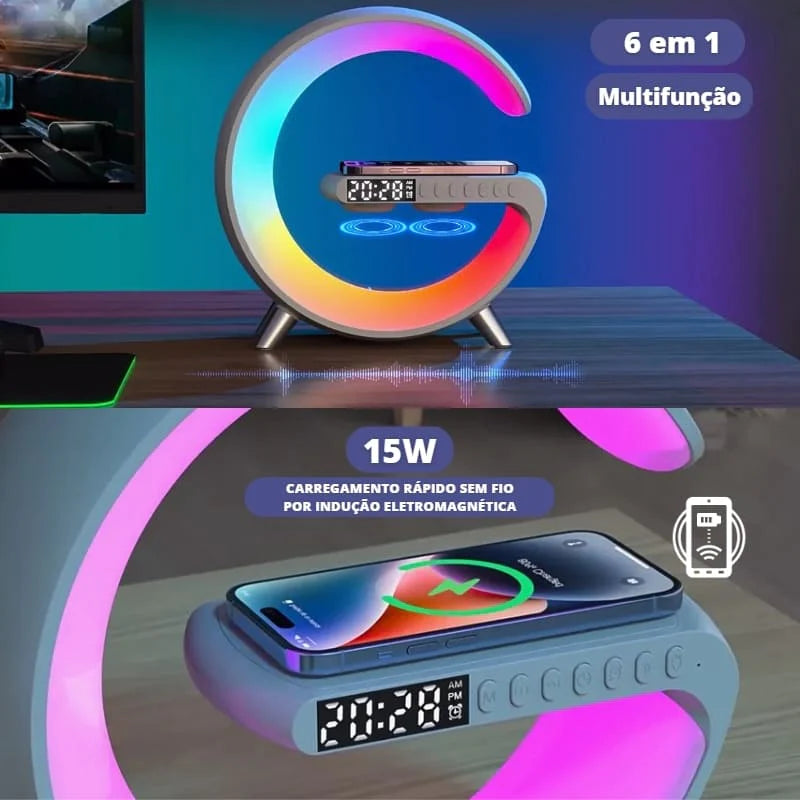 Carregador por Indução Branco - Lar Deleon