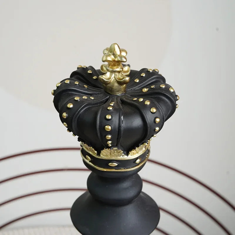 Decoração de Mesa Xadrez Rei Preto - Lar Deleon