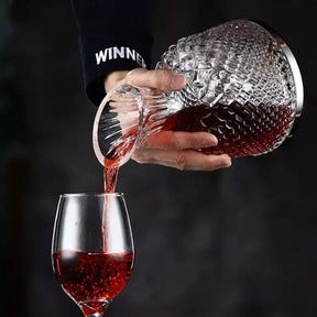 Decanter de Vinho Prata - Lar Deleon