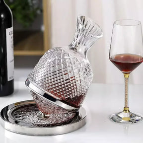 Decanter de Vinho Prata - Lar Deleon