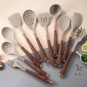 Kit Utensílios de Cozinha Rosé