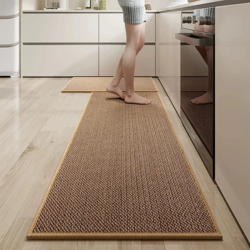 Tapete Para Cozinha Antiderrapante Trançado Deleon